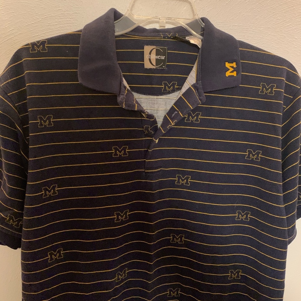 Vintage University of Michigan Polo Shirt